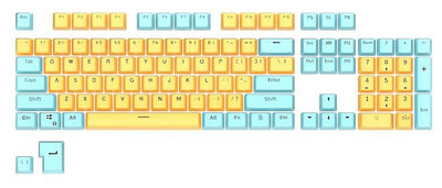 106 Doubleshot OEM PBT Keycaps (PBT2-26)