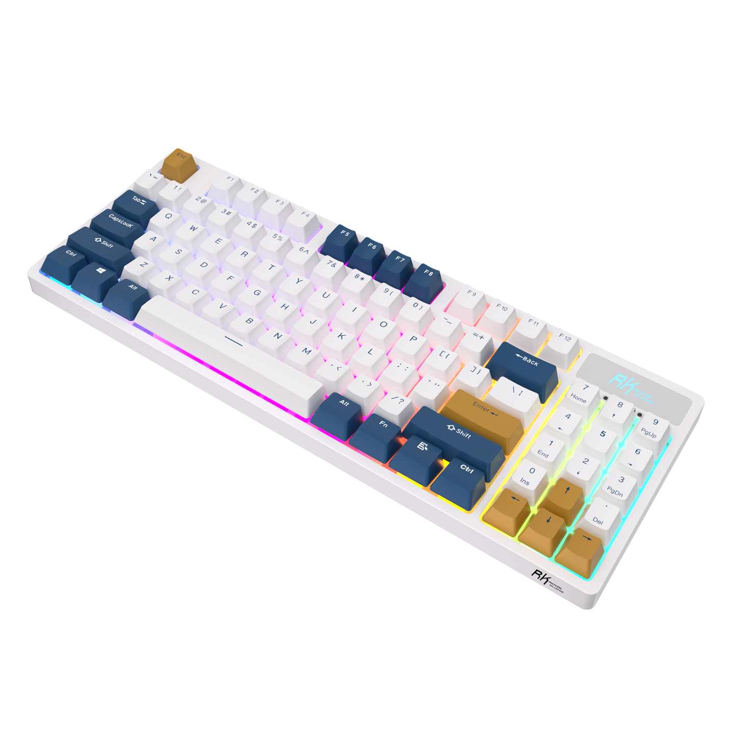 Royal Kludge RK89 Wireless Mehanička Tastatura White (Hot-swappable) (RK Red Switch)
