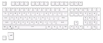 106 Doubleshot OEM PBT Keycaps (PBT2-9)