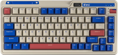 KZZI K75 PRO Rhine RGB Osvetljenje 75% Bežična Tastatura (Moment Linear Prekidač)