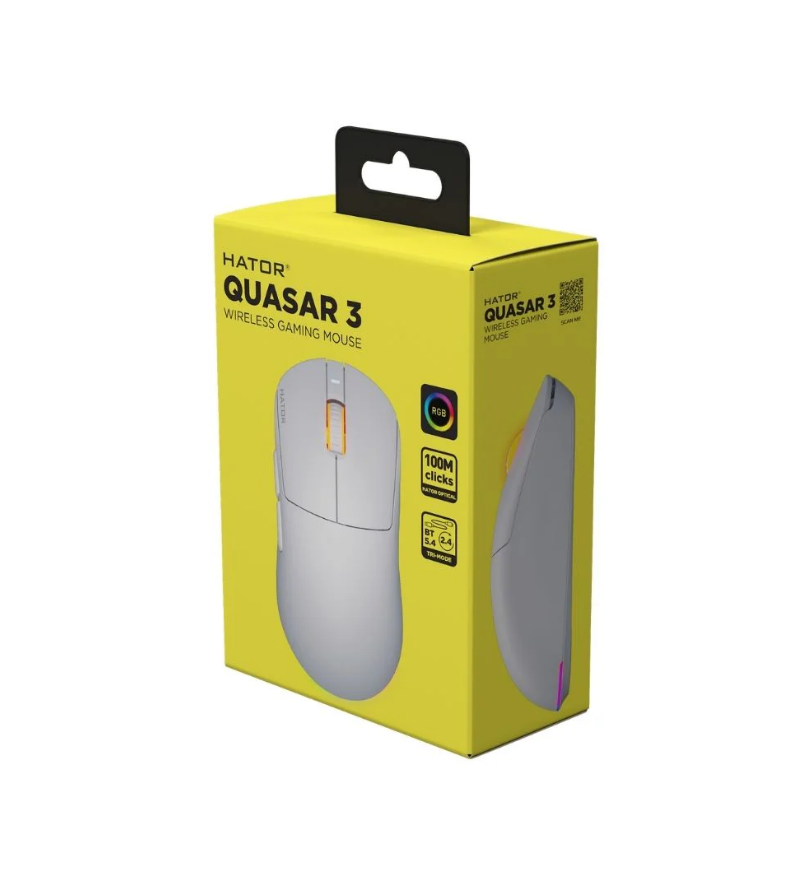 Hator Quasar 3 wireless white