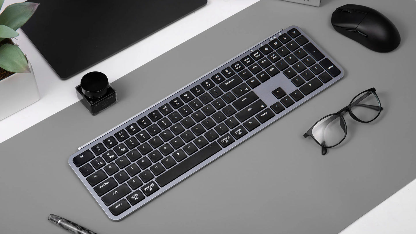 Keychron B6 Pro Ultra-Slim Wireless Keyboard Black