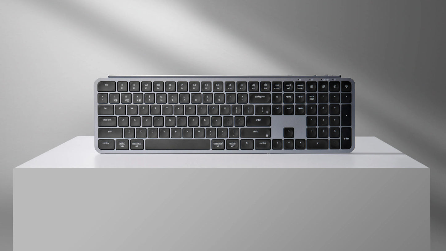 Keychron B6 Pro Ultra-Slim Wireless Keyboard Black