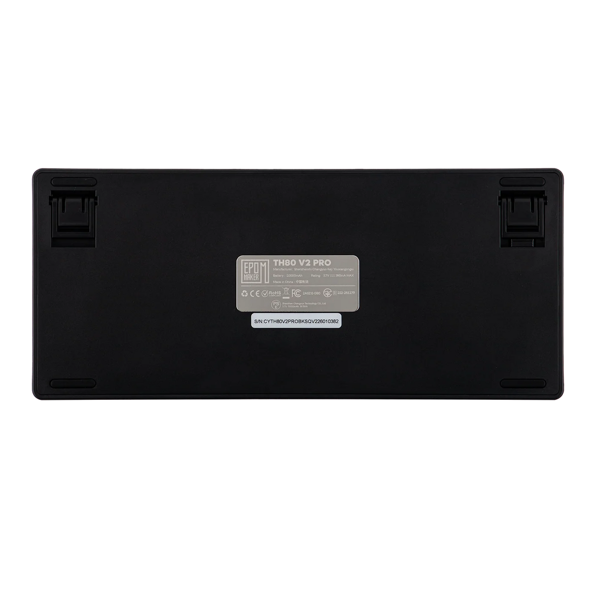 Epomaker TH80 V2 PRO Black Creamy Jade Switch 10000mAh battery deep-thock
