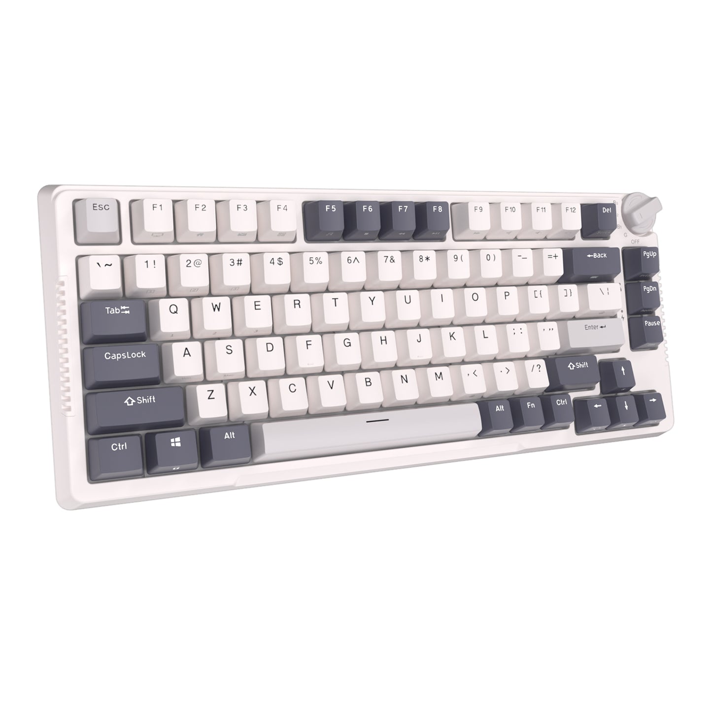 Royal Kludge RKH81 Wireless Mehanička Tastatura White (Hot-swappable) (RK Sky Cyan Switch)