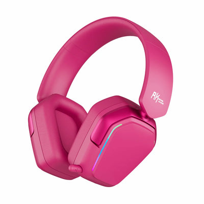 Royale Kludge RK HG101 Berry Red / Wireless / 2.4 ghz dongl / Bežične gejming slušalice / RGB
