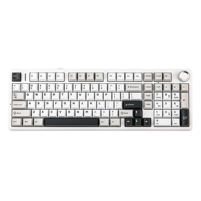 AULA F99 Pro, Hot-Swap, RGB, Bežična, Bela, SP Star Arrow Prekidač