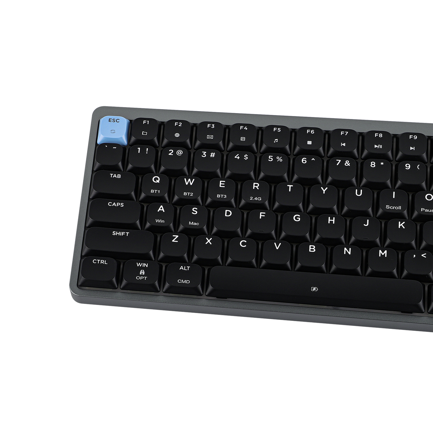 EPOMAKER Luma84 Black Blue Gateron Brown Low Switch
