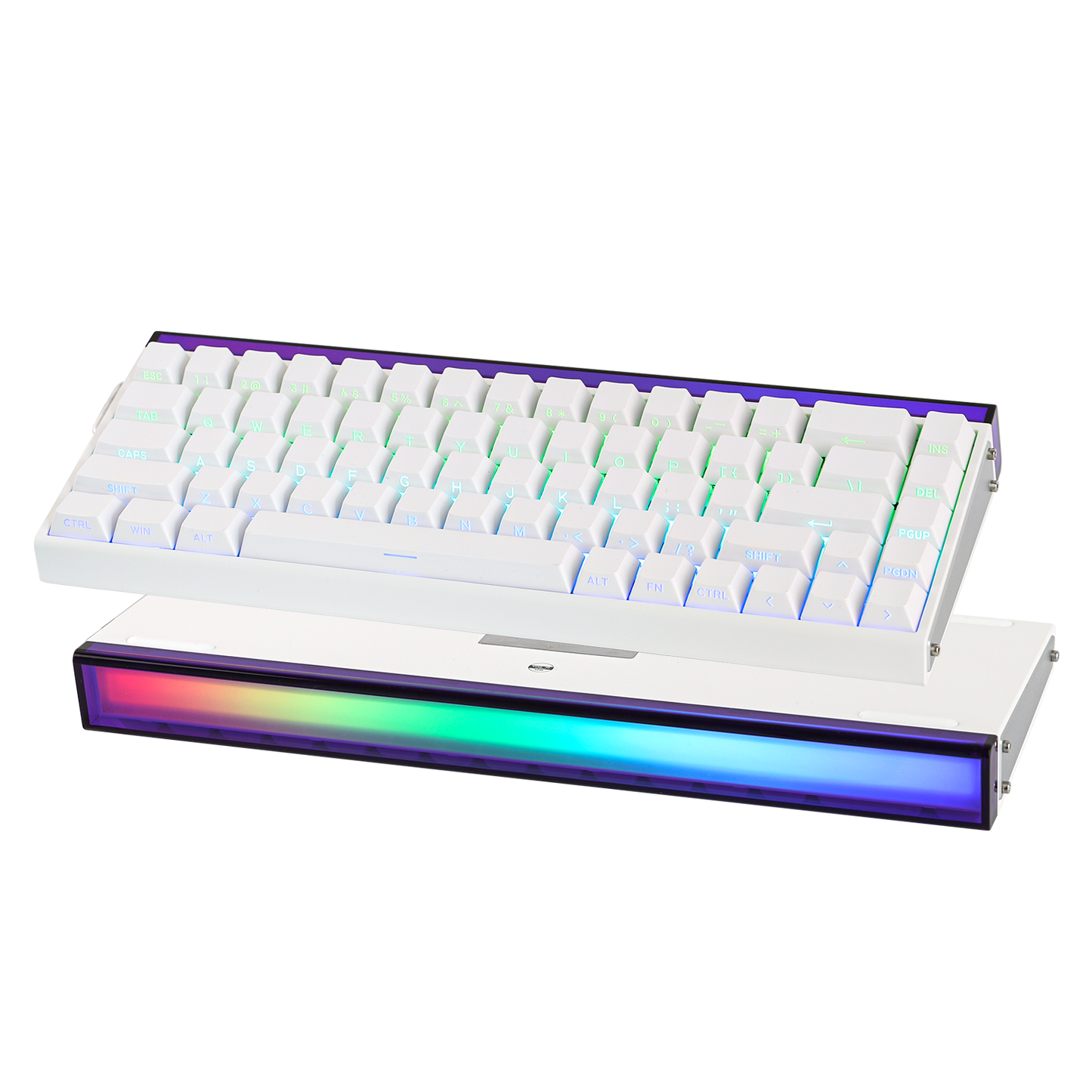 AULA HERO 68n HE White SP Black King Switch
