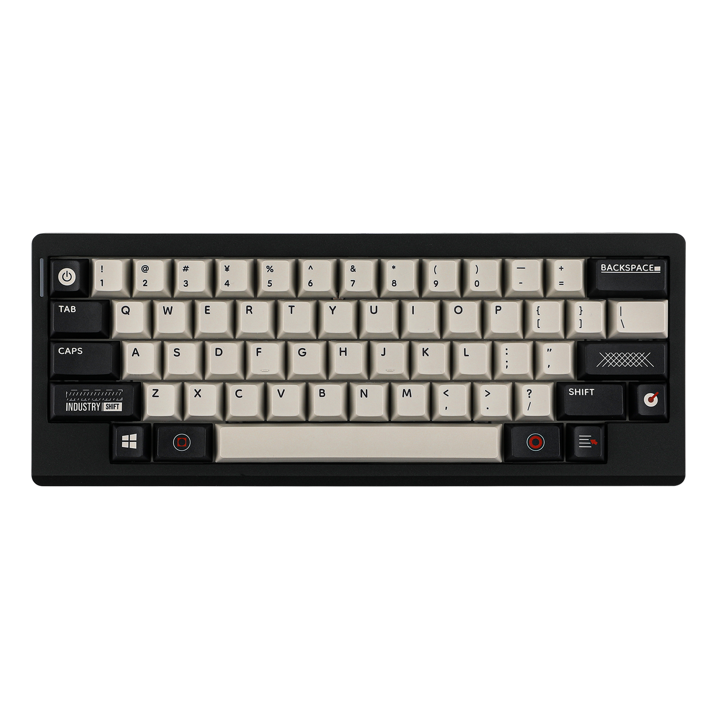 EPOMAKER Hack59 Black Flamingo Switch