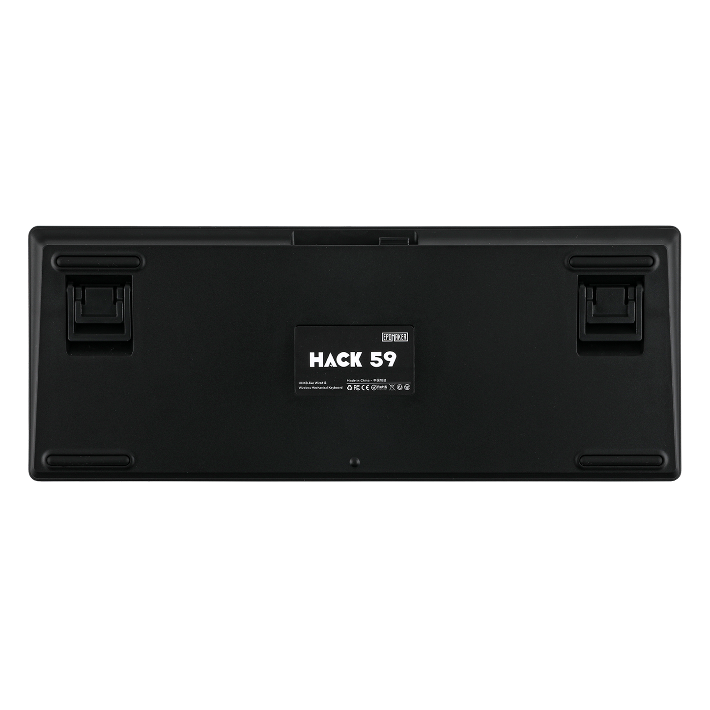 EPOMAKER Hack59 Black Flamingo Switch
