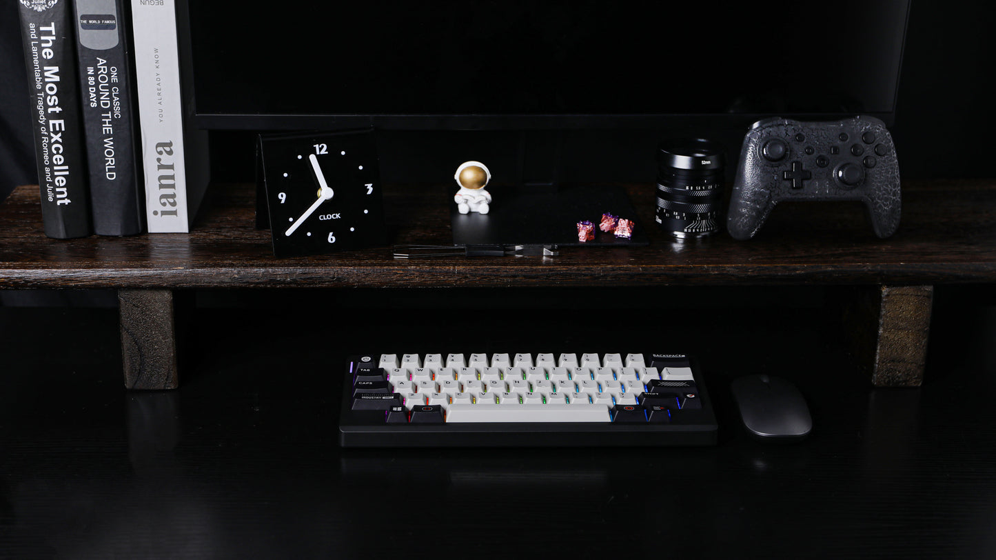 EPOMAKER Hack59 Black Flamingo Switch