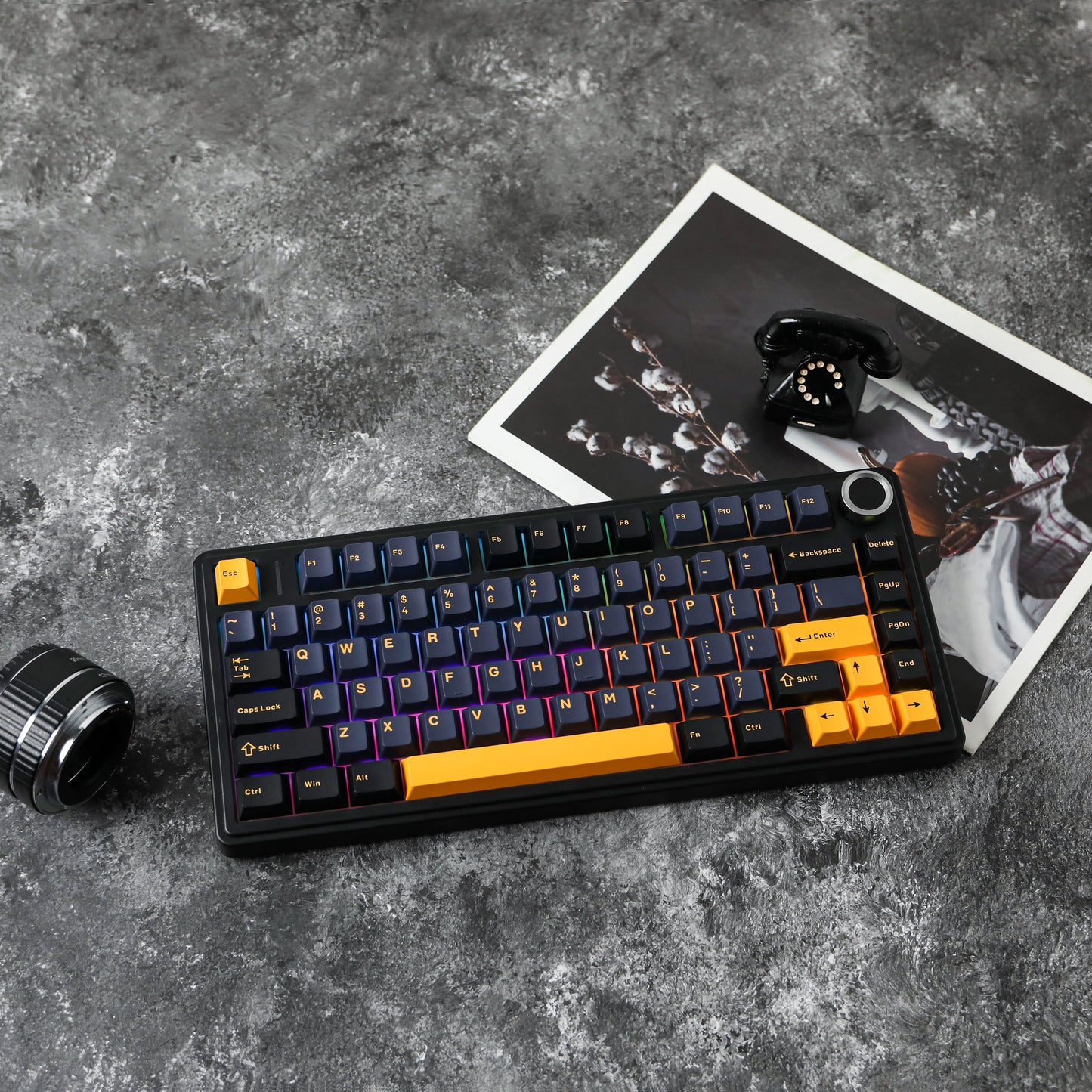 AULA F75 Black Ice Vien Switch