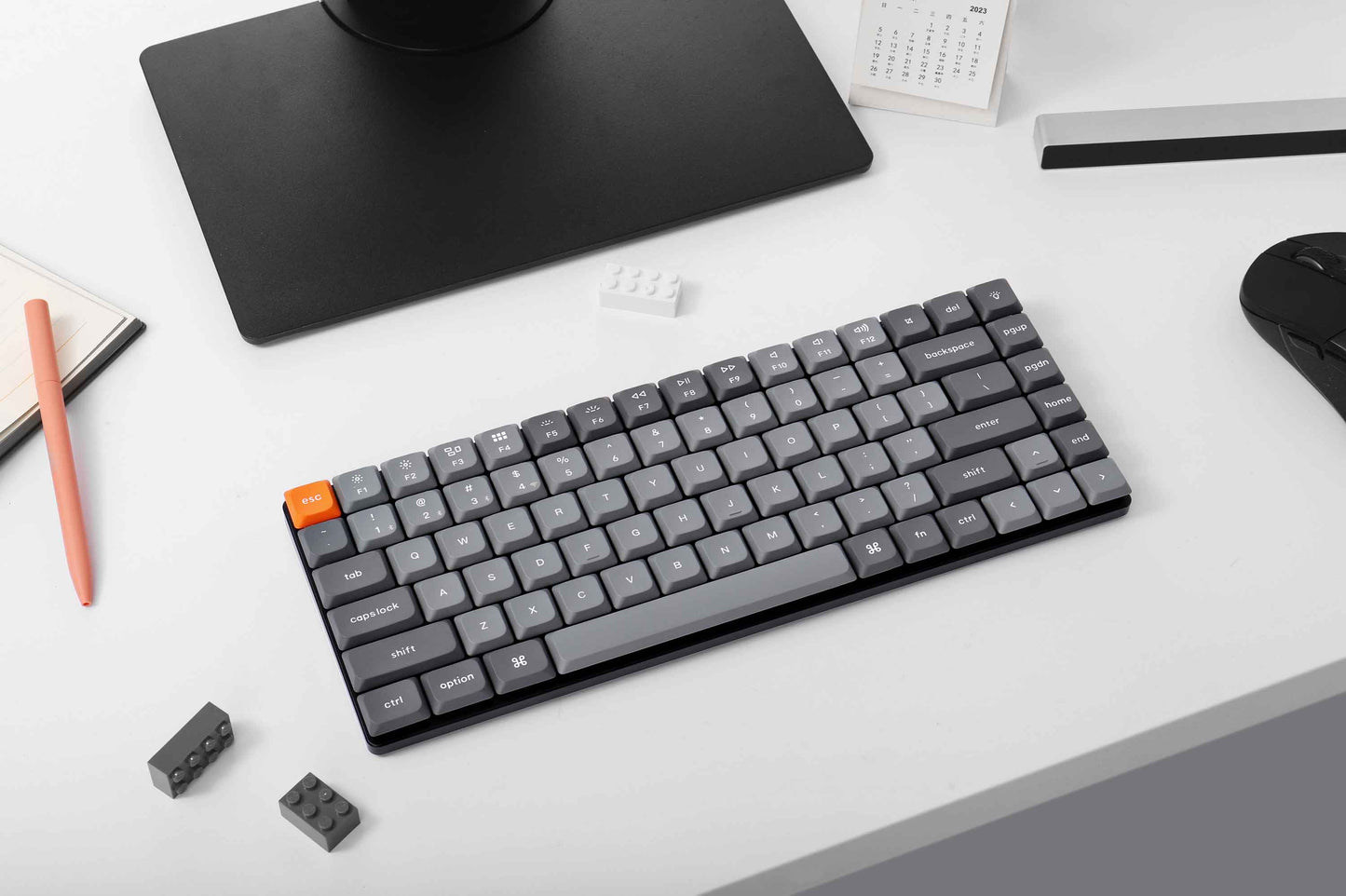 Keychron K3 MAX ANSI 75% layout 84 Key Full Assembled Brown Switch RGB Hot-Swap Gateron Mechanical Wireless Low Profile QMK Custom Keyboard
