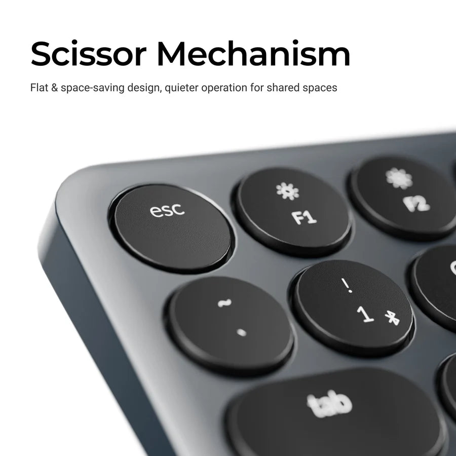 Keychron B3P-K1 Space Gray / Wireless / Ultra-slim keyboard