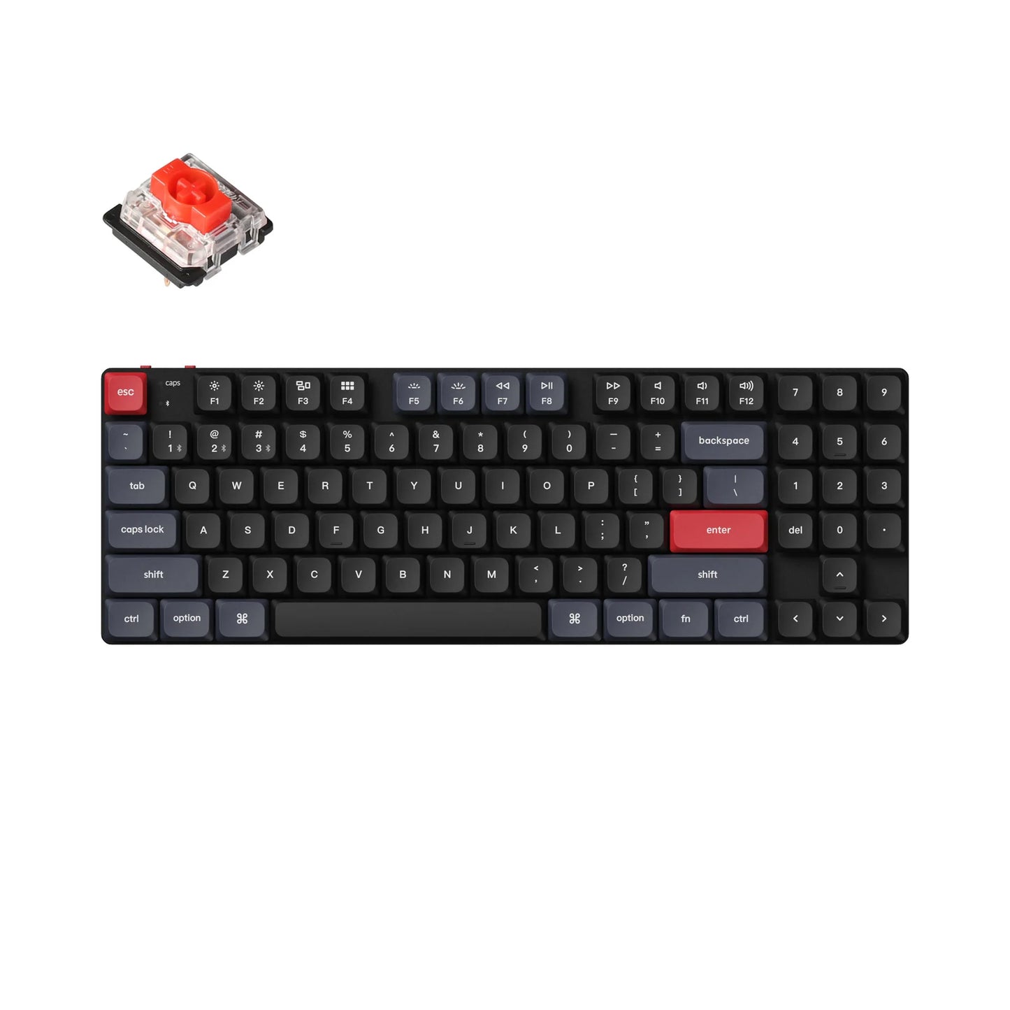 K13 Pro (White Backlight) (Gateron Red Swich)