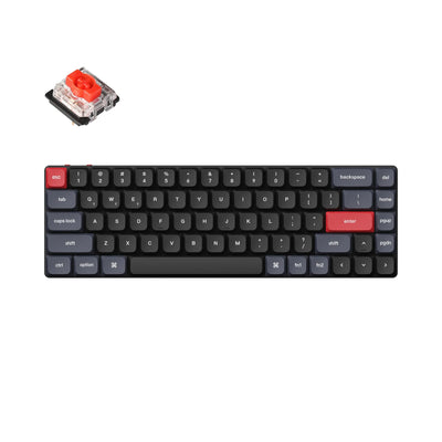 K7 Pro Gateron White Backlight Red Swich