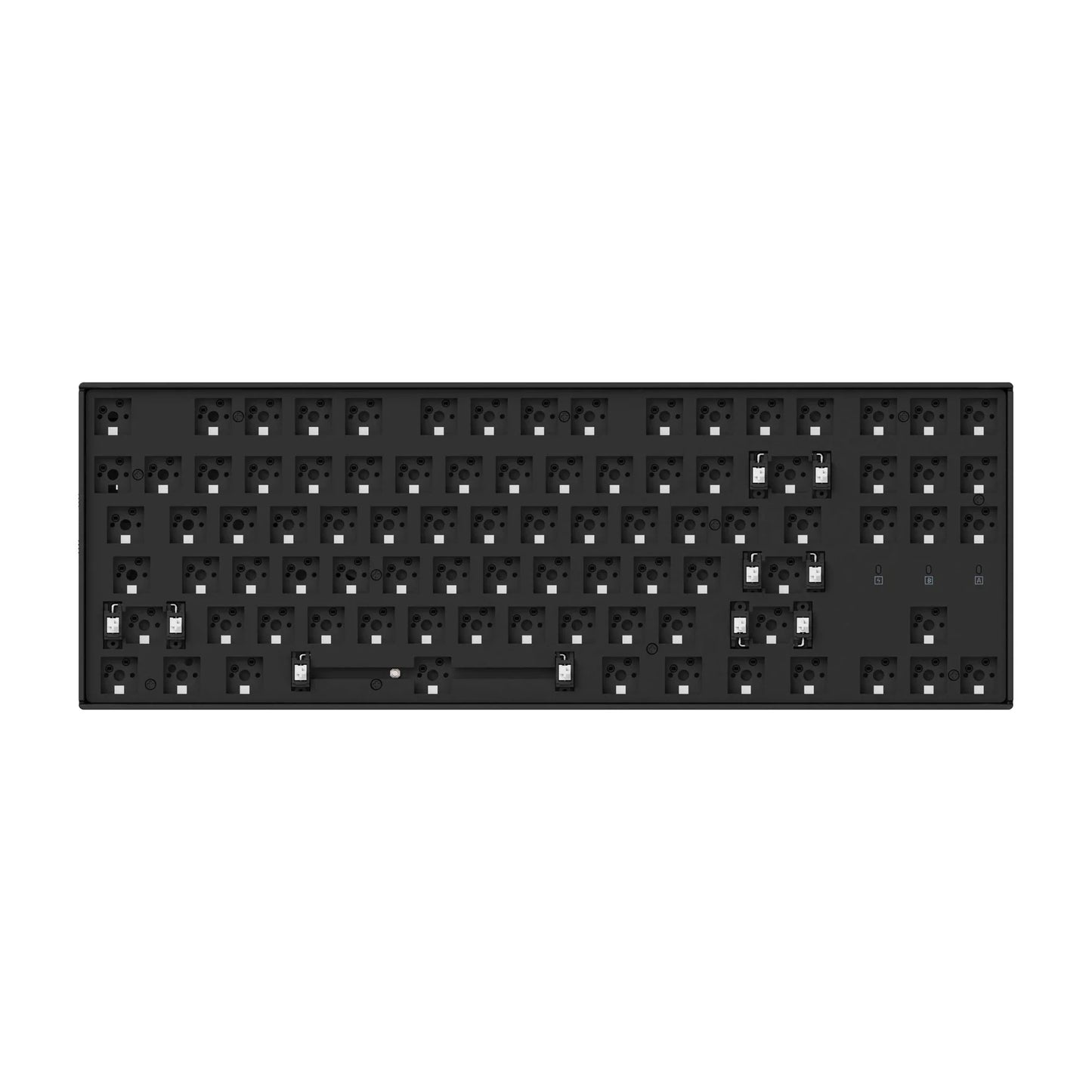 Keychron K8 Pro ANSI 80% TKL Layout 87 Key-Barebone-RGB Hot-Swap Without Swich Wireless Normal Profile QMK Custom Keyboard