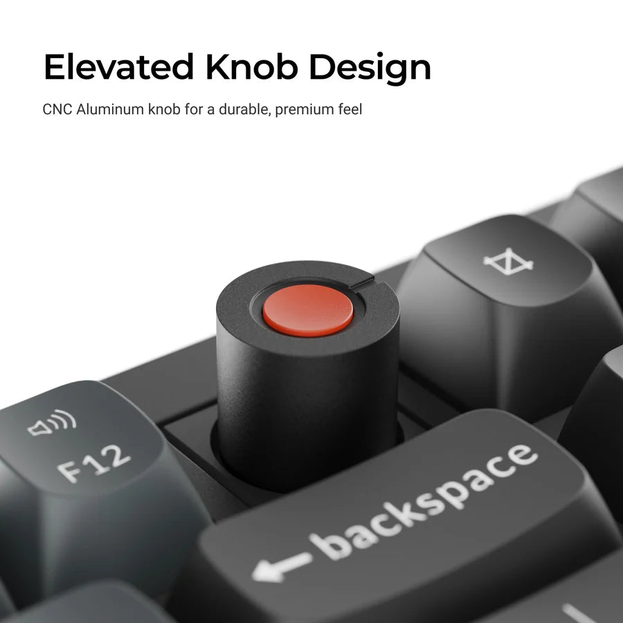 Keychron V6 8K QMK V6W-D1 Black / Wired / Hot-swap / 8k Pooling Rate / Mechanical keyboard / RGB / Keychron Super Red Switch
