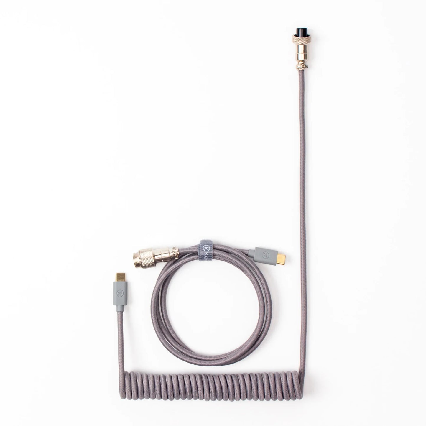 Keychron Coiled Type C Cable-Grey