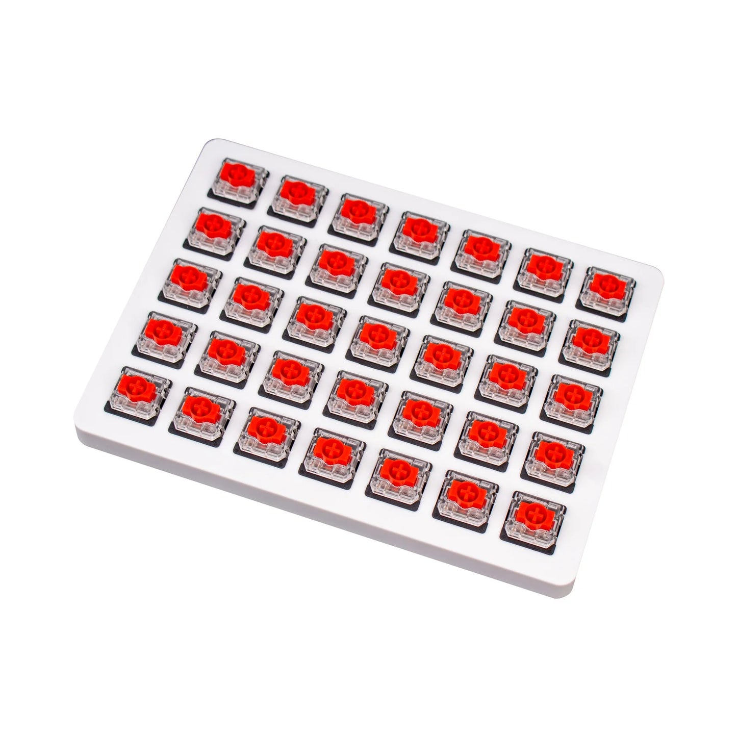 Gateron Ks-33 Low Profile 2.0 Mechanical Swich-Red (110 Swiches)