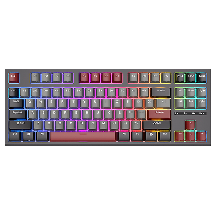 Royal Kludge RKR87 Mehanička Tastatura Crna (Hot-swappable) (RK Crveni Prekidač)