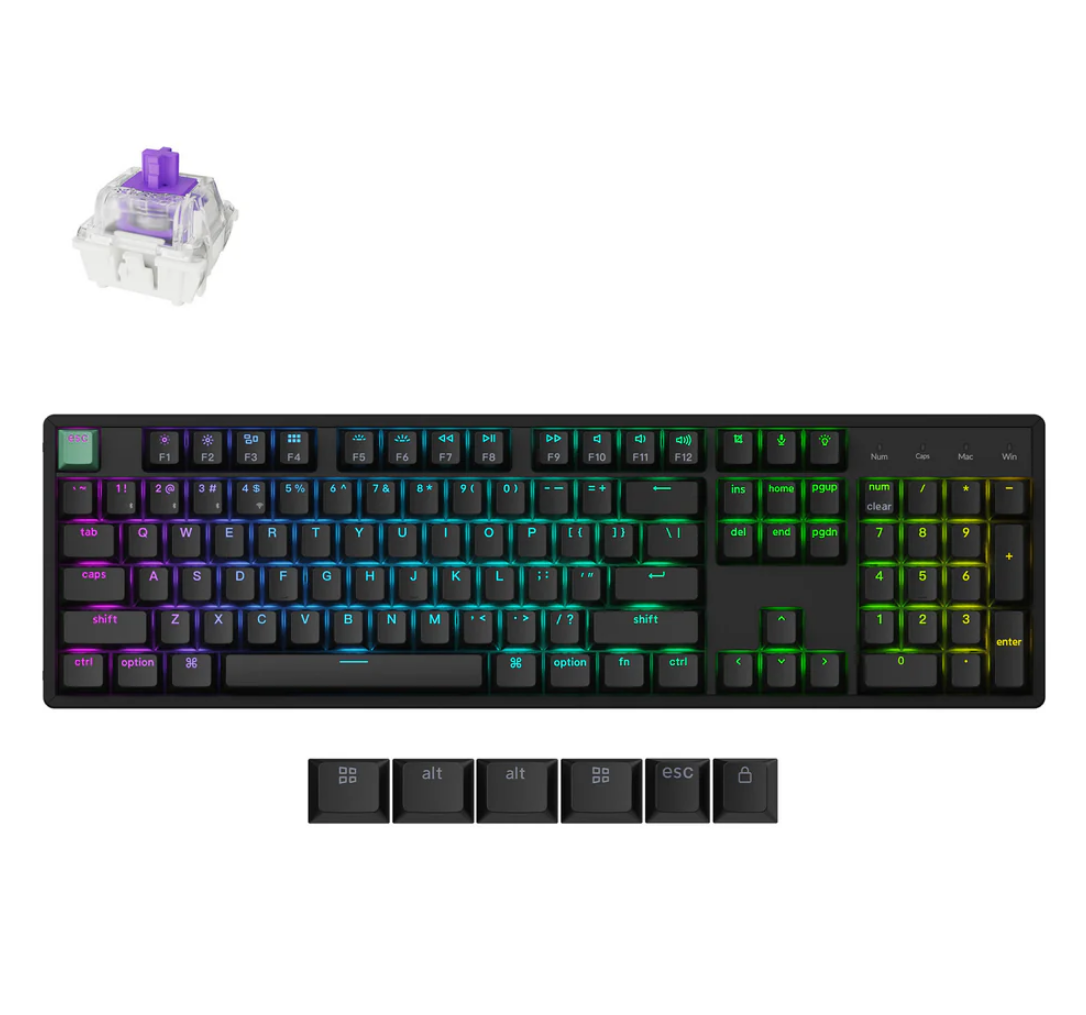 Keychron K10 HE Wireless Magnetic Switch Custom Keyboard K10H-J1