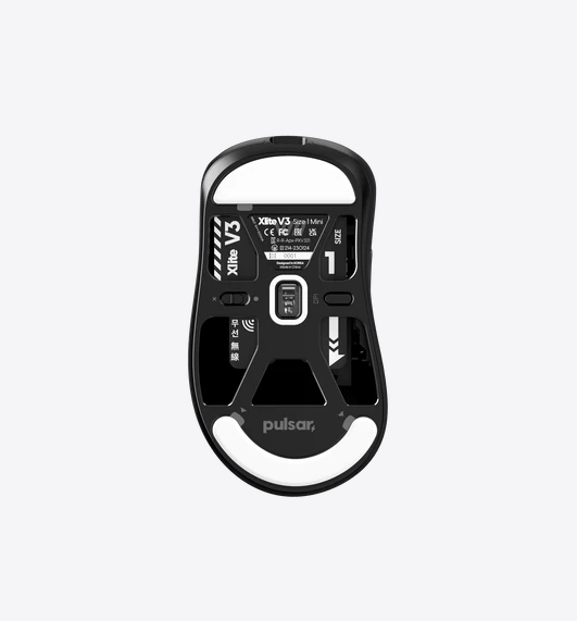 Pulsar Xlite V3 Wireless Large Gaming Mouse Size 3 - Black