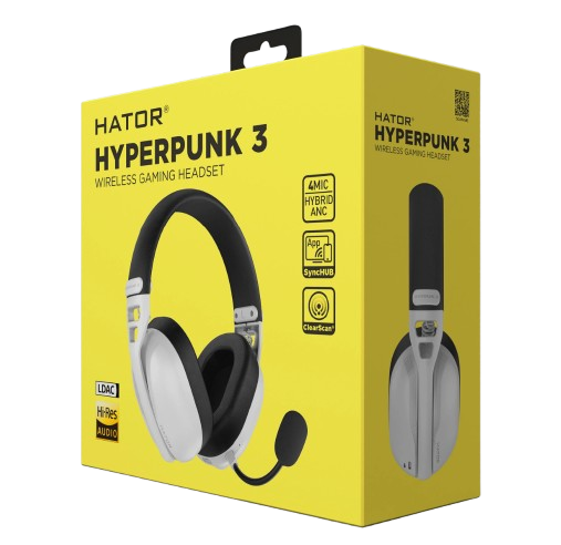 Hator Hyperpunk 3 wireless white
