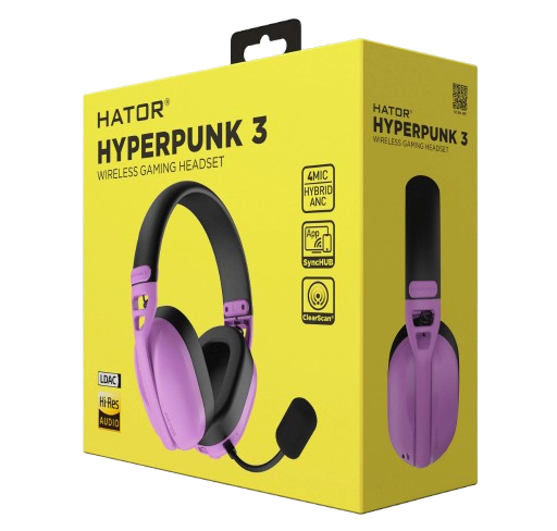 Hator Hyperpunk 3 wireless cyber-violet