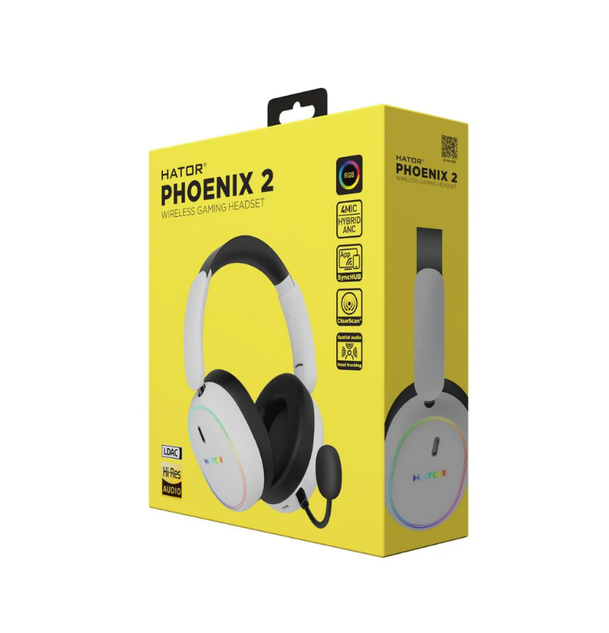 Hator Phoenix 2 wireless white