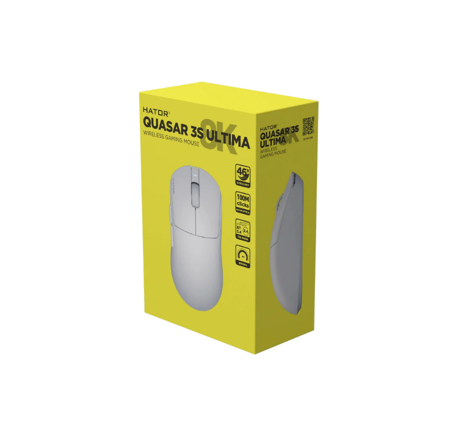 Hator Quasar 3S ULTIMA 8K white