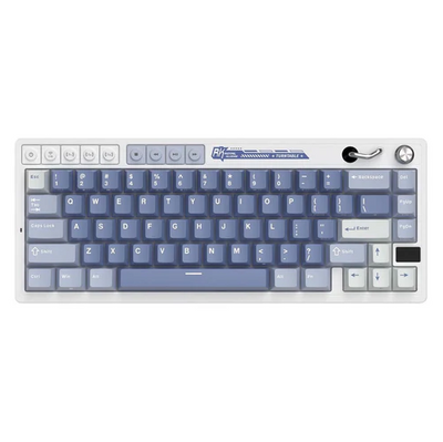 Royal Kludge RK M65 Tri-Mod RGB Ocean Blue Beige Prekidač