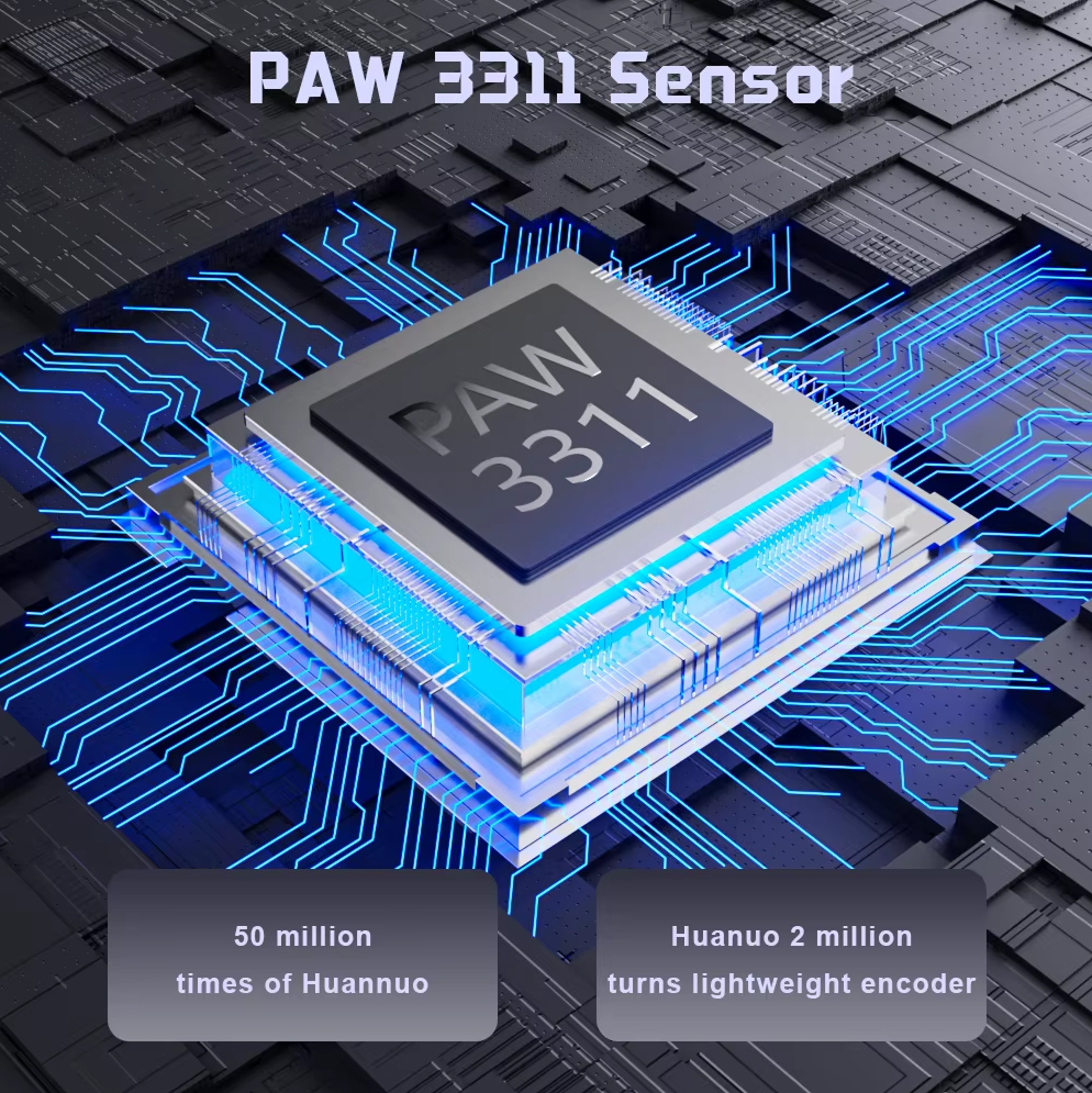 Royal Kludge M30 Belo Plavi Bežični Miš