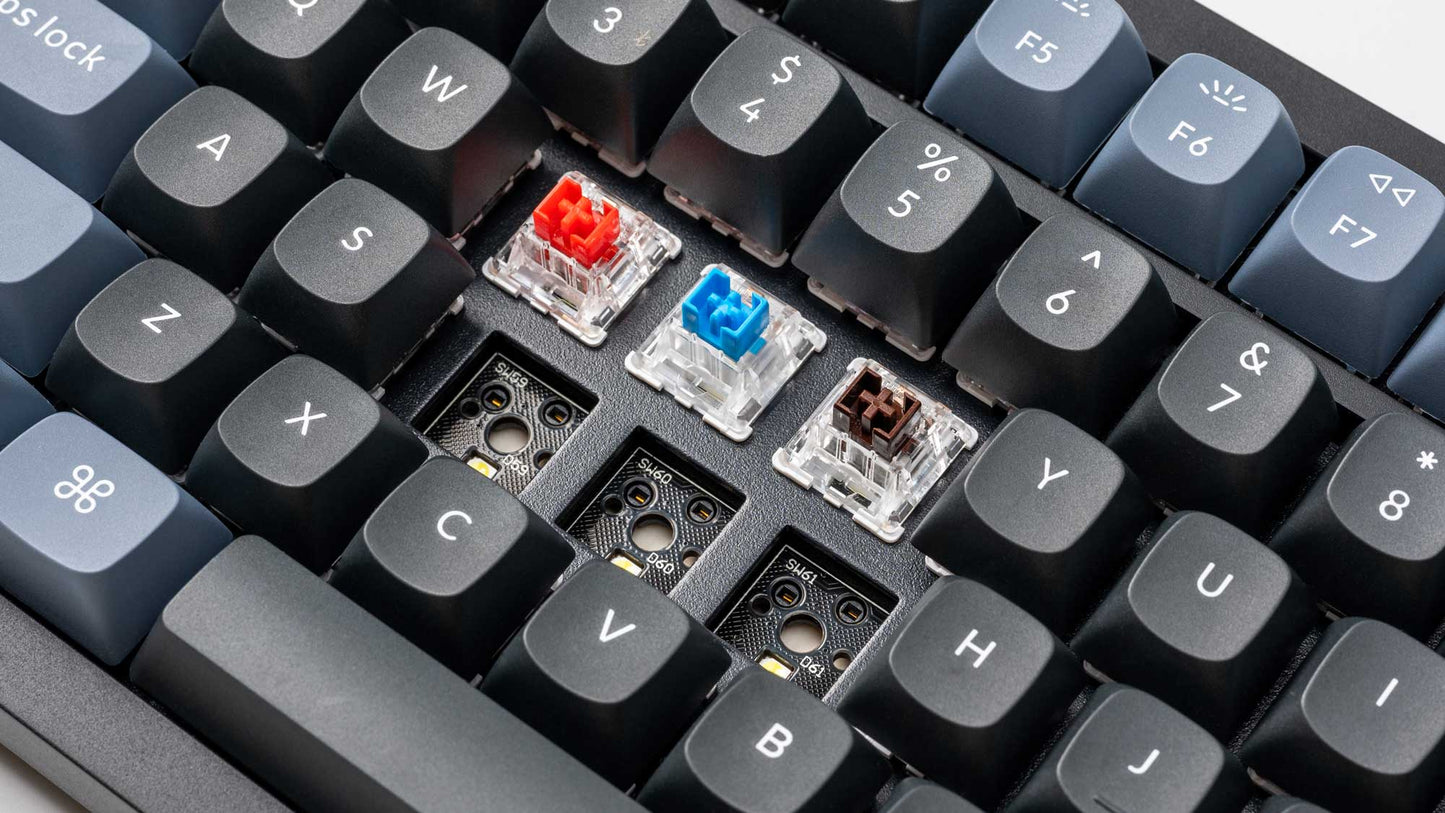 Keychron K4 Pro ANSI 96% Layout 100 Key - Full Assembled - Brown Switch RGB Hot-Swap Keychron K pro Mechanical Wireless Normal Profile QMK Custom Keyboard