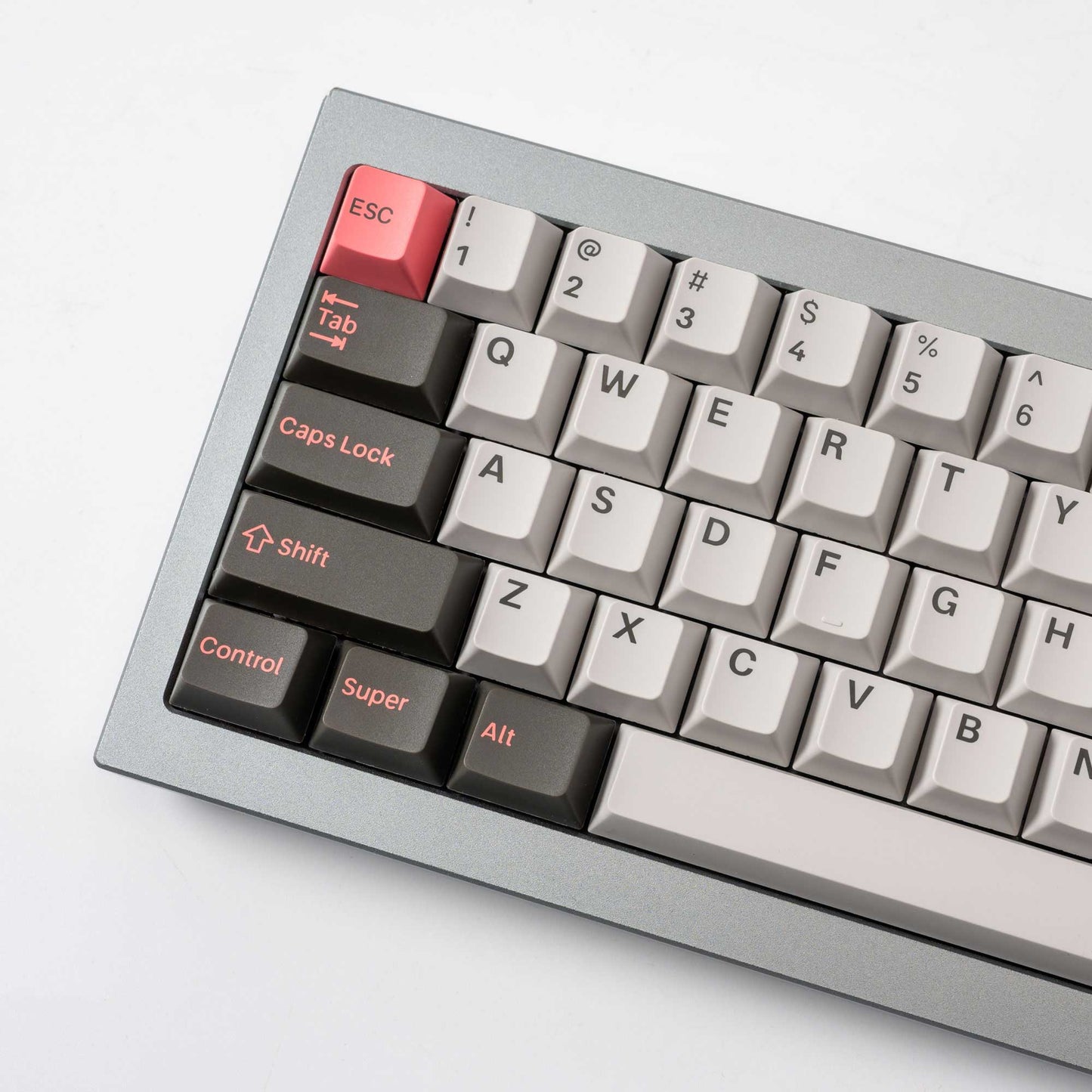 Double Shot Cherry PBT Keycap Full Keycap Set - Dolch Pink
