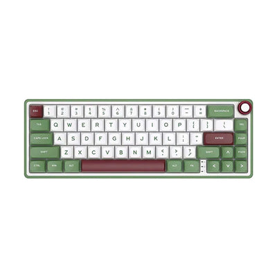 Royal Kludge RK R65 Žična Mehanička Gejmerska Tastatura, RGB, Hot Swap, Boja "Greensand" - Braon Prekidač