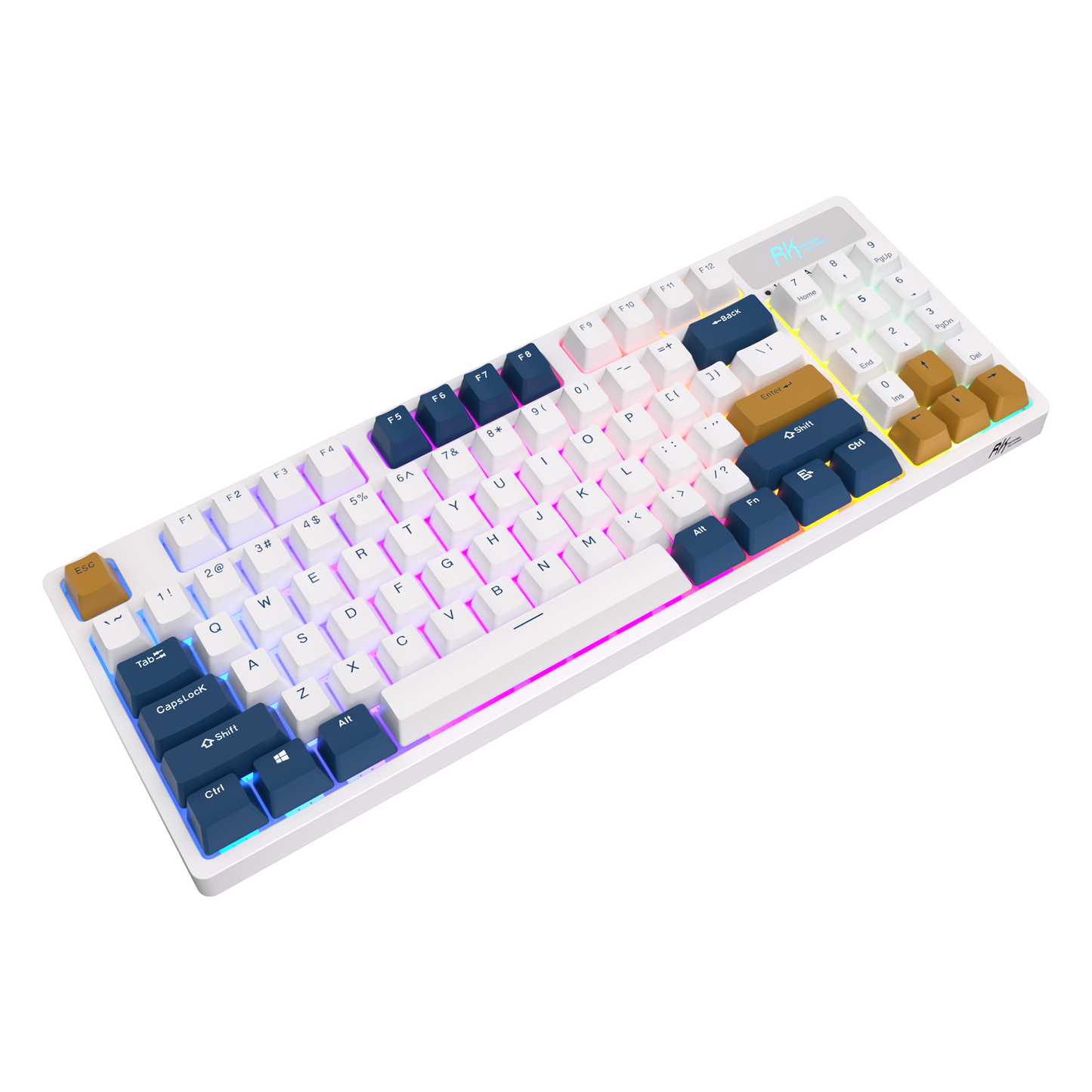 Royal Kludge RK89 Wireless Mehanička Tastatura White (Hot-swappable) (RK Red Switch)