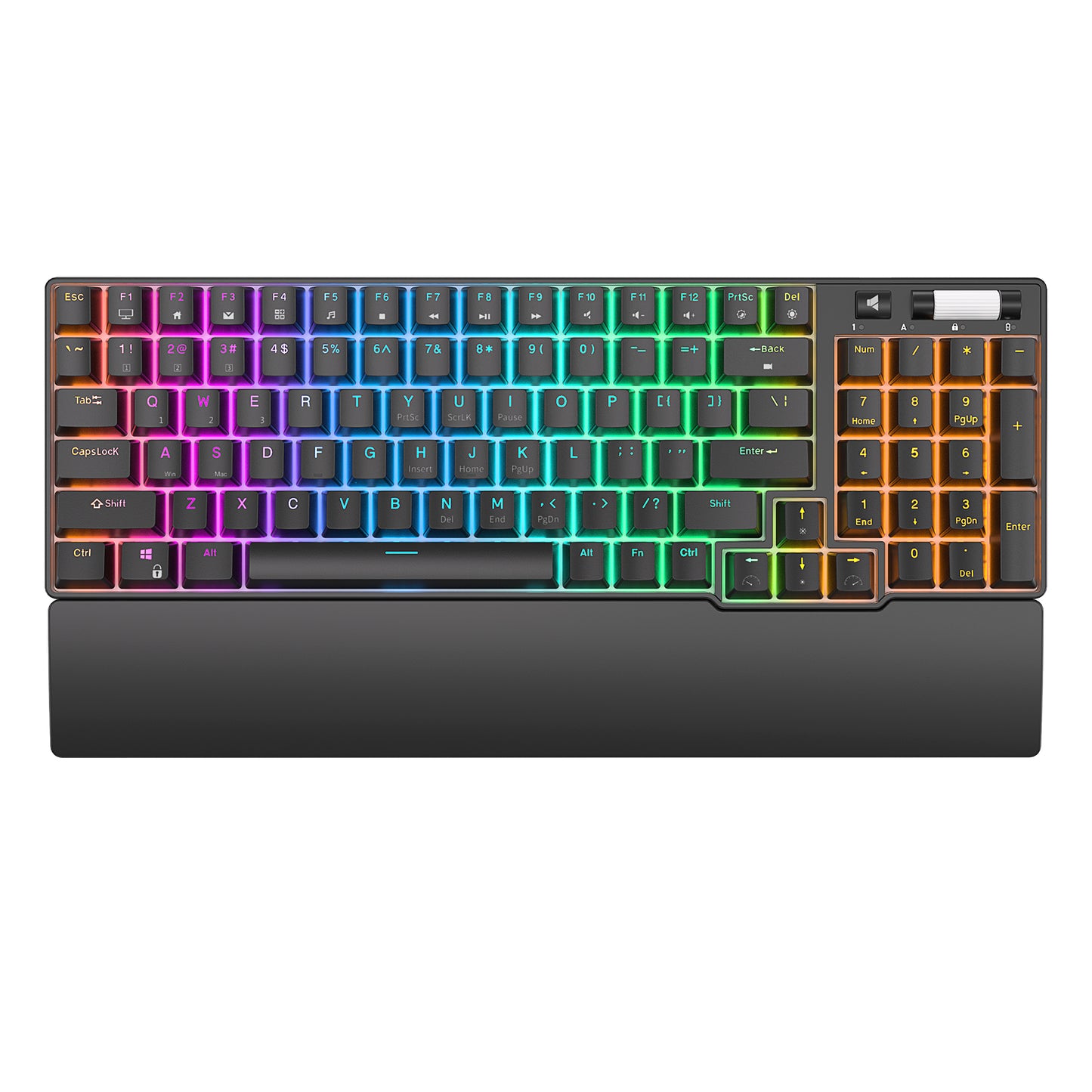 Royal Kludge RK96 Wireless Mehanička Tastatura Black (Hot-swappable) (RK Brown Switch) RGB