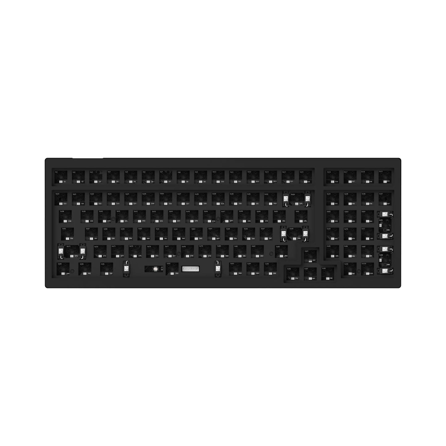 Keychron V5 QMK/VIA Mehanička Tastatura (Carbon Black) (Barebone Version)