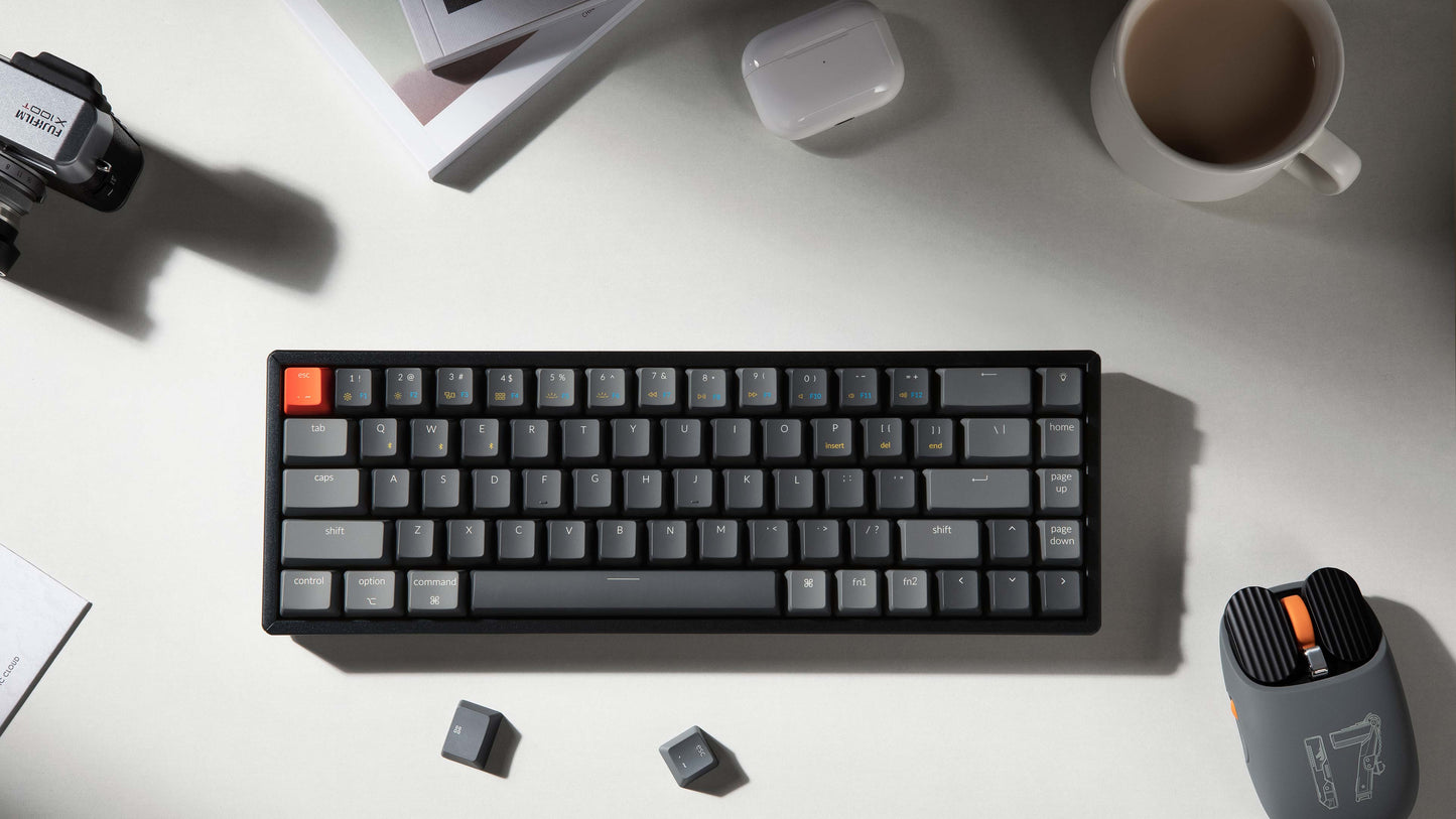 Keychron K6 Wireless Mehanička Tastatura HOT SWAP RGB (Gateron G Pro Brown)