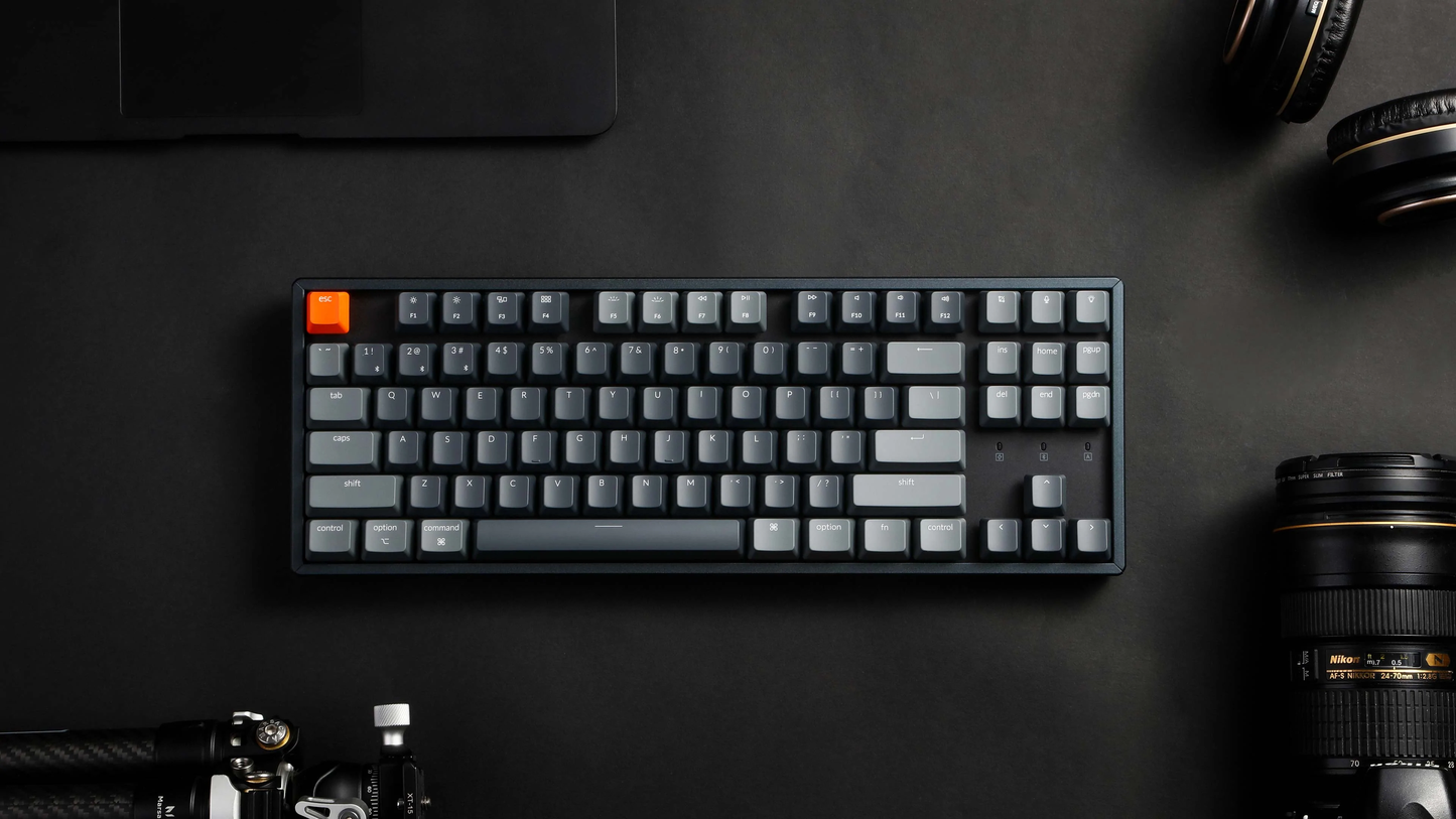 Keychron K8 Wireless Mehanička Tastatura (Aluminium Frame) (Gateron G Pro Brown Switch)