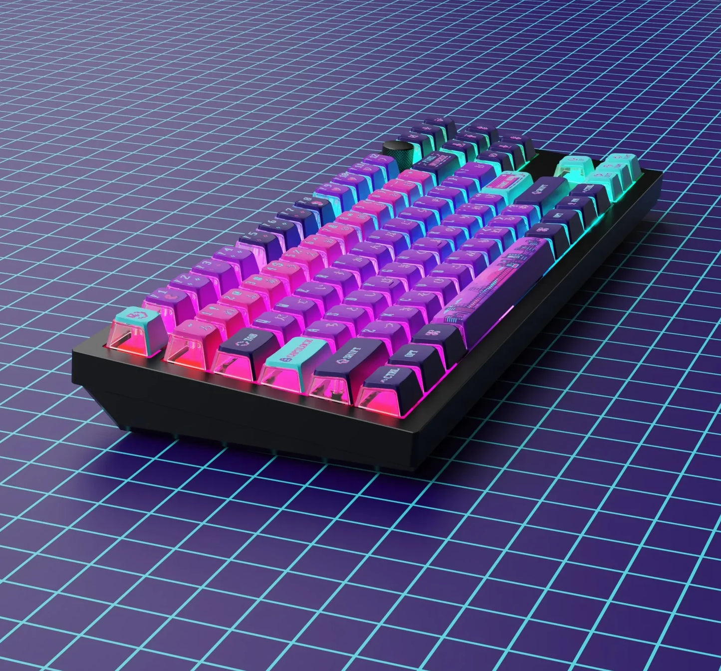 OEM Dye-Sub PBT Full Set Keycap Set (137 Keycaps) Pixel Universe