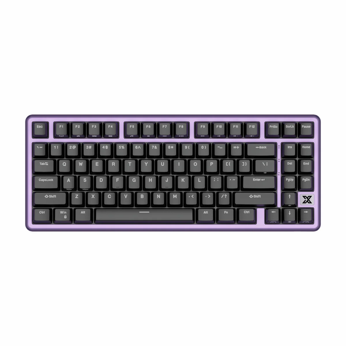 Royale Kludge RK X87 Blackberry Mousse / Wired / Mechanical Linear Creamy Switch / Hot-Swap