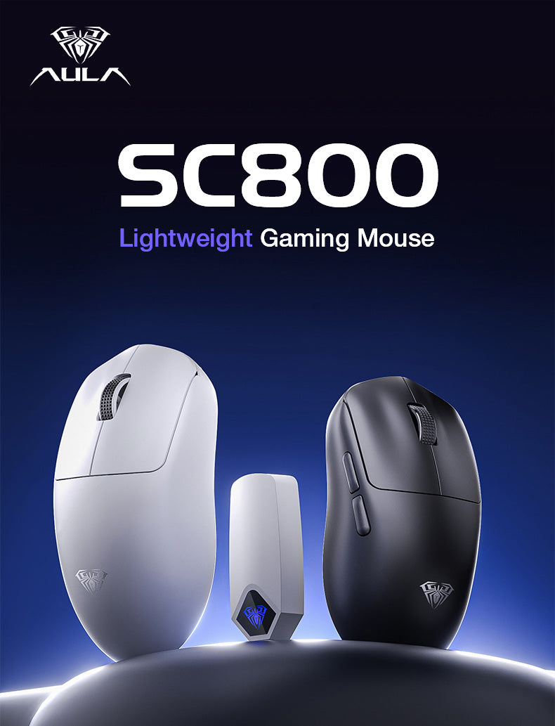 AULA SC800 Gaming Mouse Black
