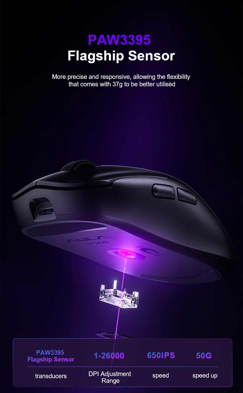 AULA SC800 Gaming Mouse Black