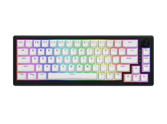 Hator Skyfall 65 wireless white Mechanical Keyboard Aurum Sterling switch(mechanical, linear)