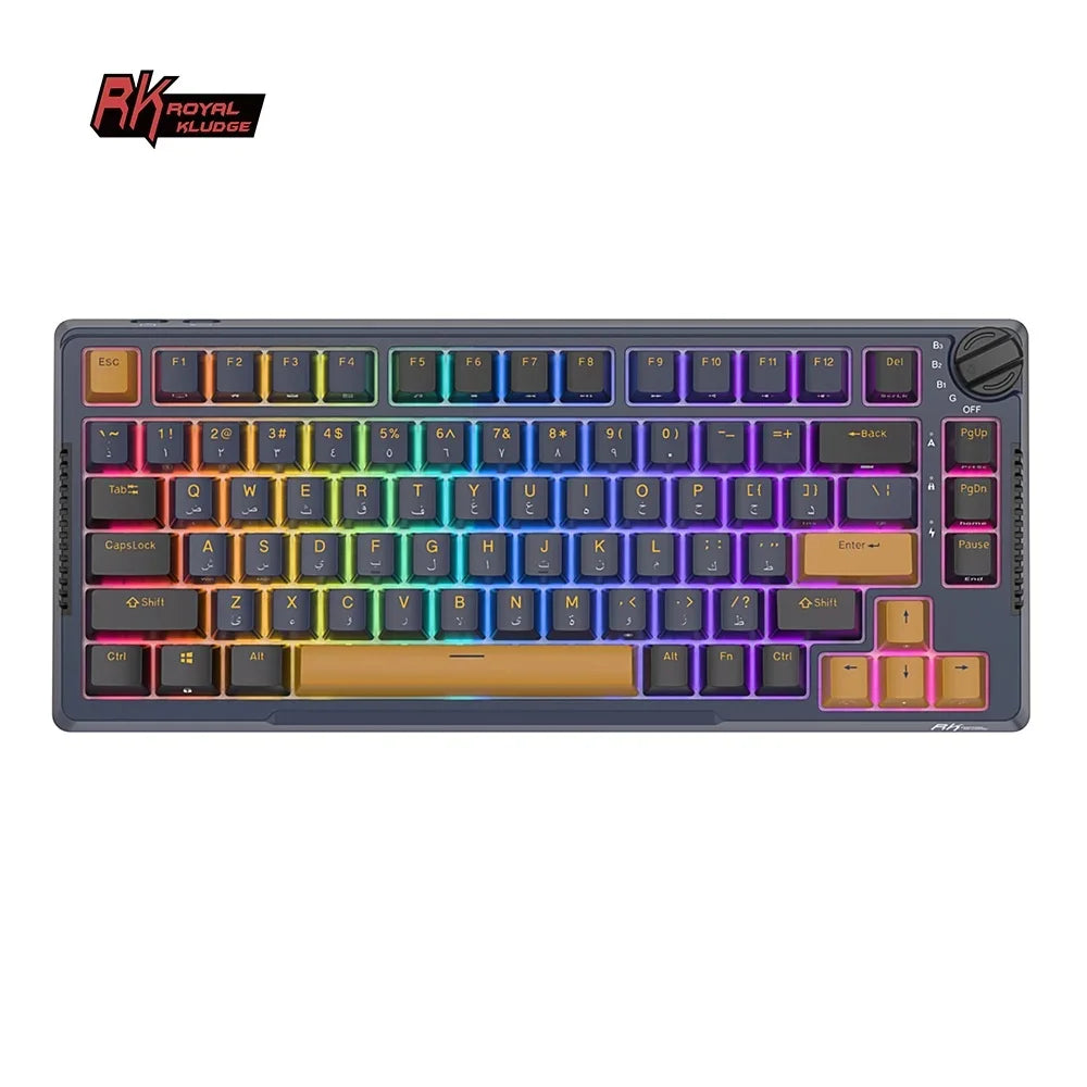 Royal Kludge RK-H81 Star Night – Sky Cyan Switch – Premiumgaming