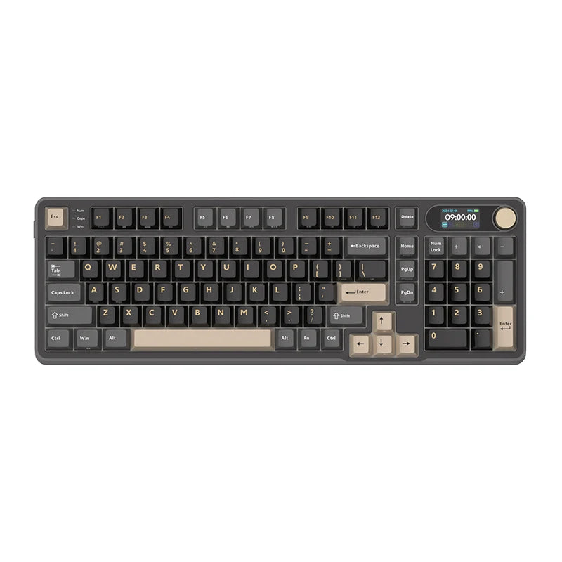 Royale Kludge S98 Phantom / Wireless / Mechanical Linear Chartreuse Switch / Hot-Swap / USB hub