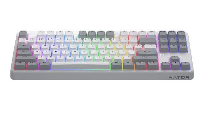 Hator Rockfall 3 TKL Wireless Mechanical Keyboard Hator Aurum Lemon switch (mechanical, linear)